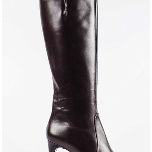 Luminani knee high leather dress boot - Picture 9 of 10